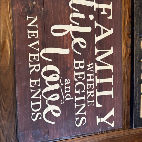 Decorative Wooden Signs with Inspirational Quotes - Picture 2 of 4